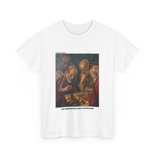 Underground Warriors - White Chess T Shirt