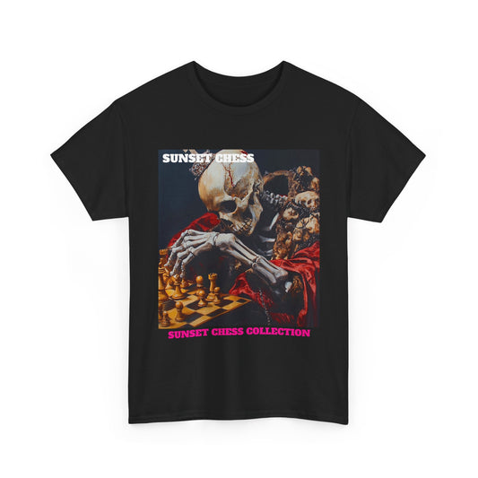 Bones & Chess - Black Chess T Shirt