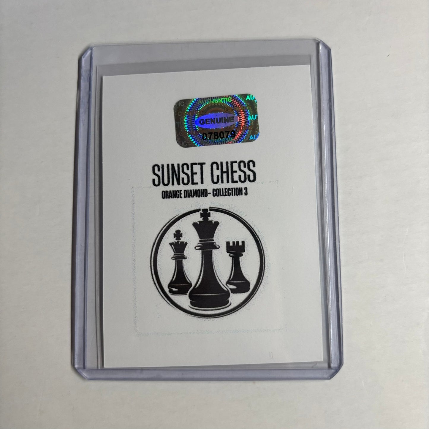 Orange Diamond Collection 3 - Trading Card