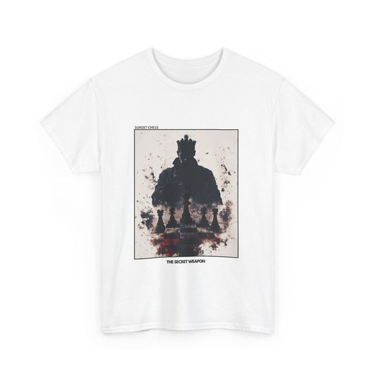 The Secret Weapon - White Chess T Shirt