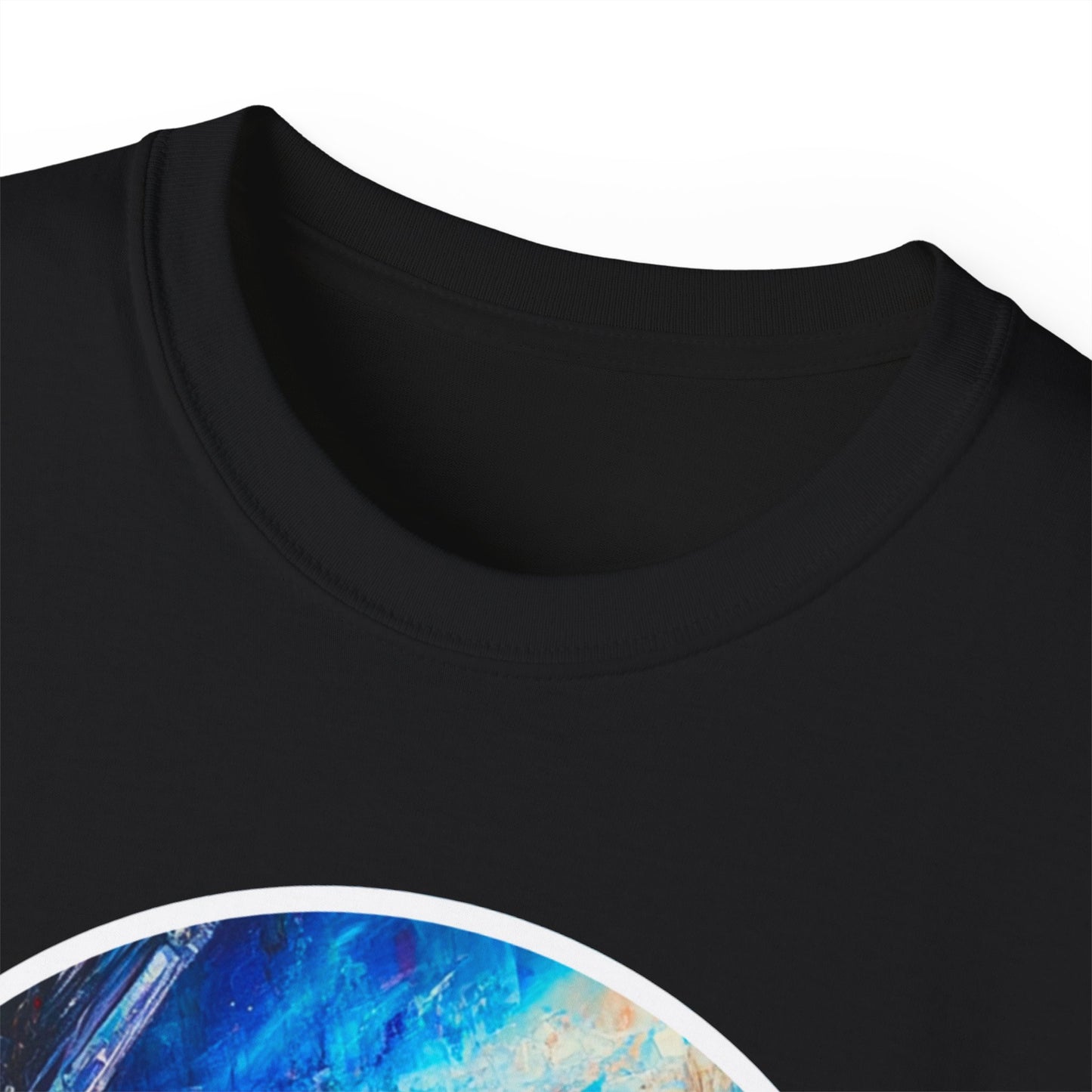 The Deep Blue Abyss - Black Chess T Shirt