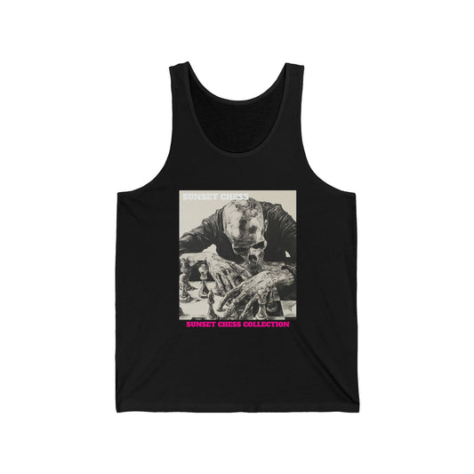 The Walking Chess - Black Tank Top
