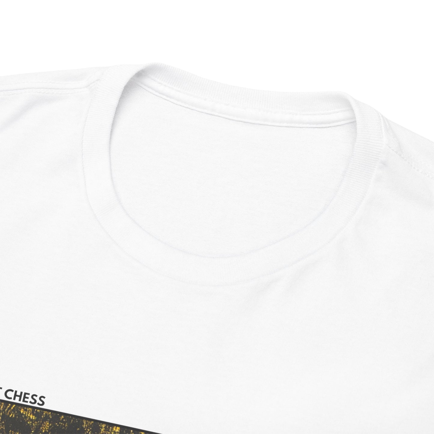 No Blinking - White Chess T Shirt