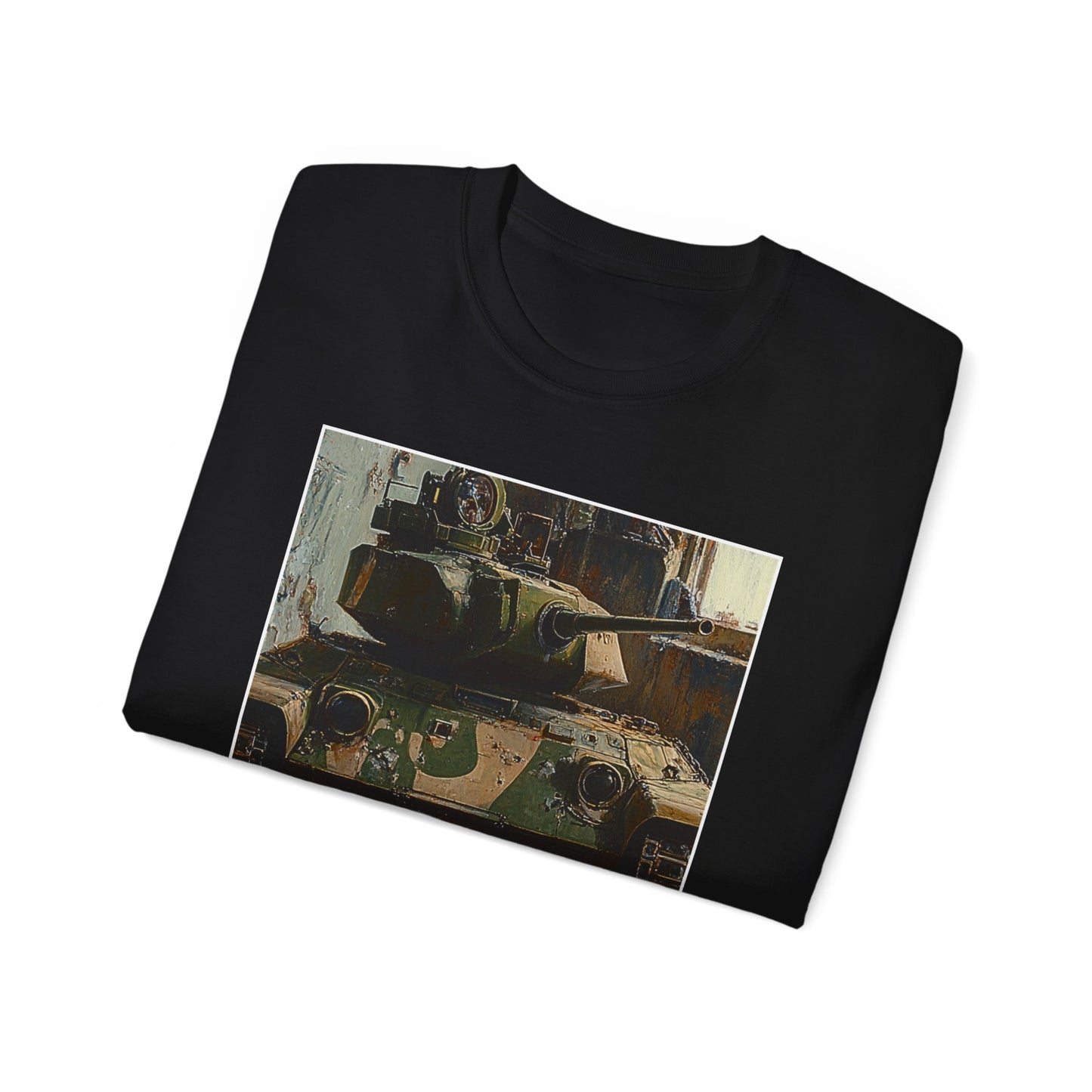 Military Tank - Black Chess T Shirt
