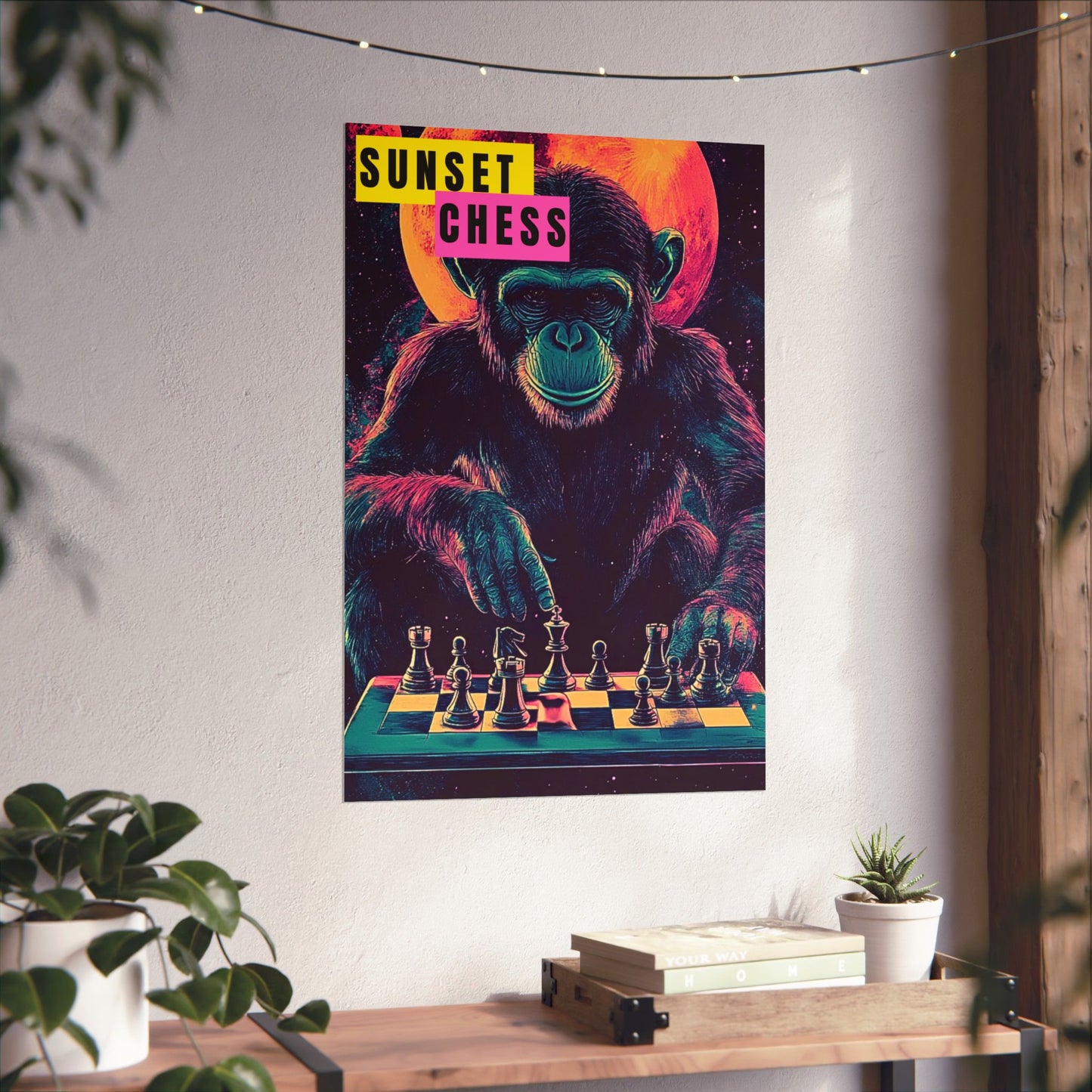 Space Ape - Matte Vertical Poster 20"x30"