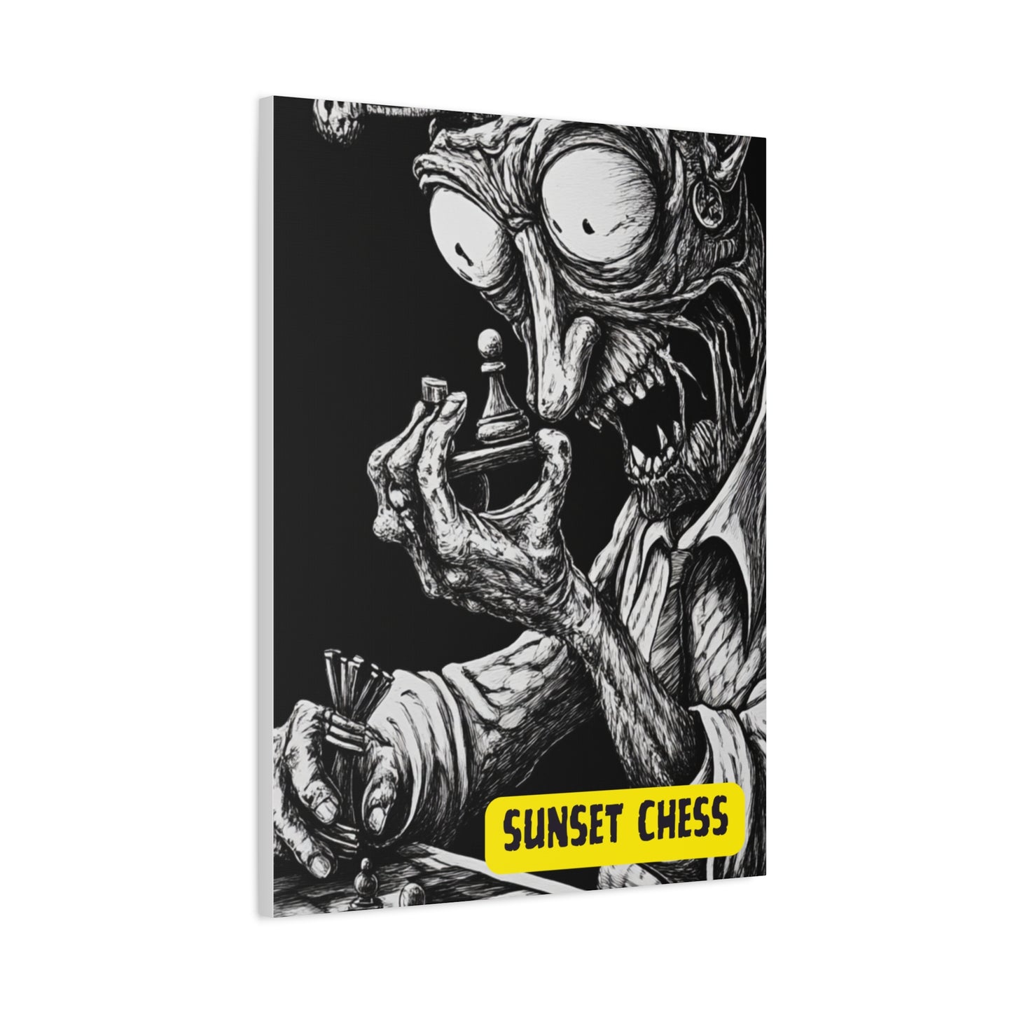 Loosing My Mind!! - Canvas Chess Print 24"x32"