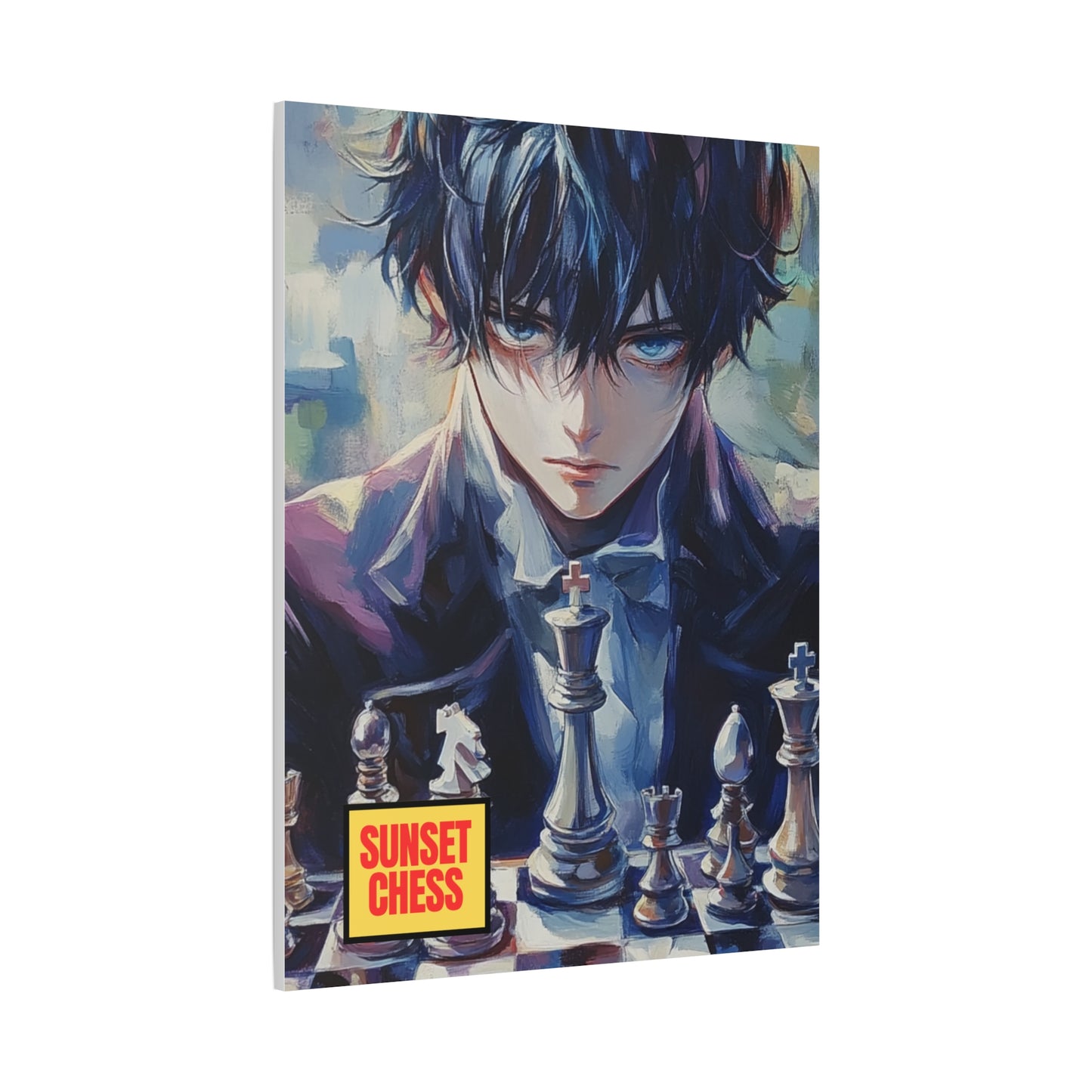 The Prince Gets Real - Canvas Chess Print 36"x48"