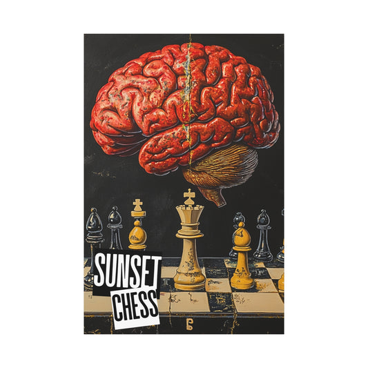 Brain Power 2 - Canvas Chess Print 40"x60"