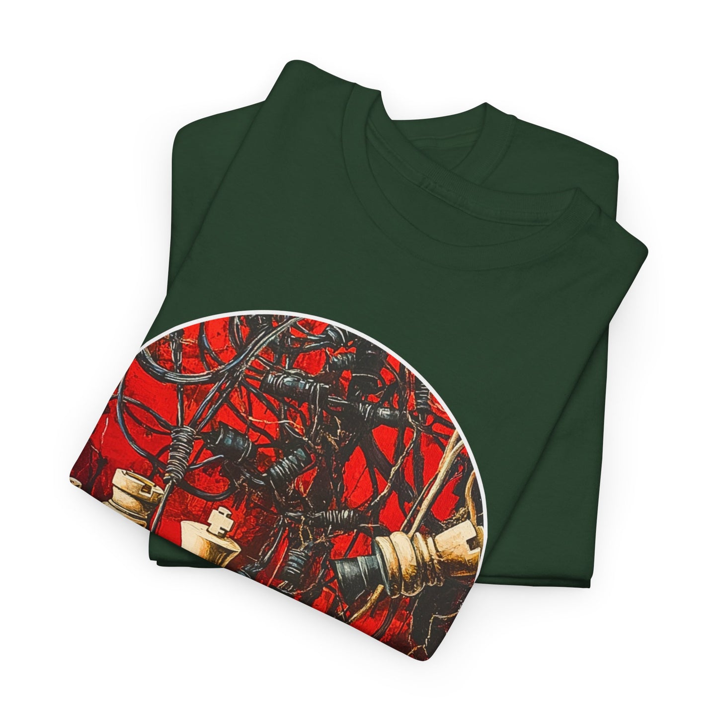 The System - Green Chess T Shirt