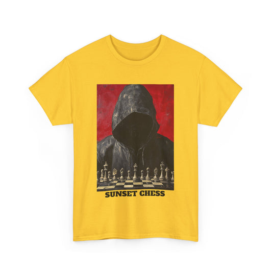 The Hoodie Chess Master - Yellow Chess T Shirt