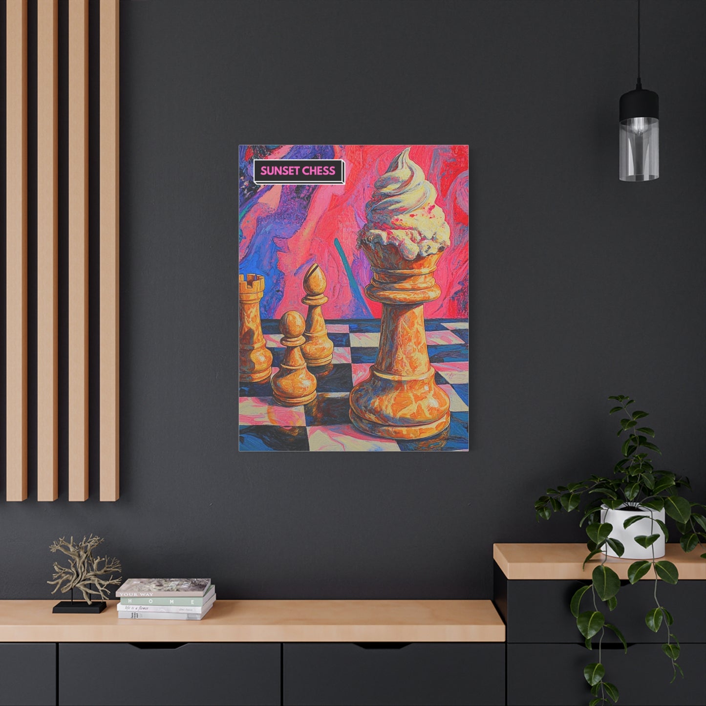 Sweet Victory - Canvas Chess Print 30"x40"