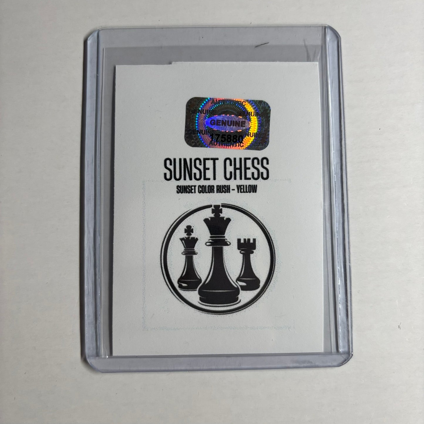 Yellow Collection - Trading Card
