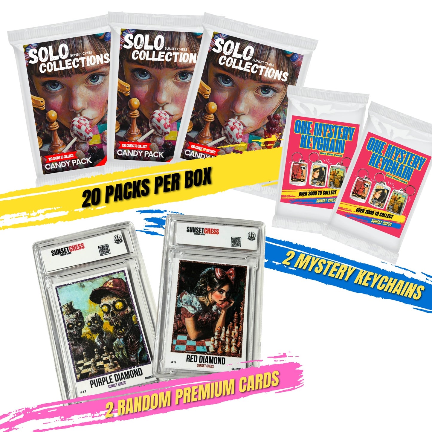 Candy Collection - Jumbo Box Pack - Chess Trading Cards