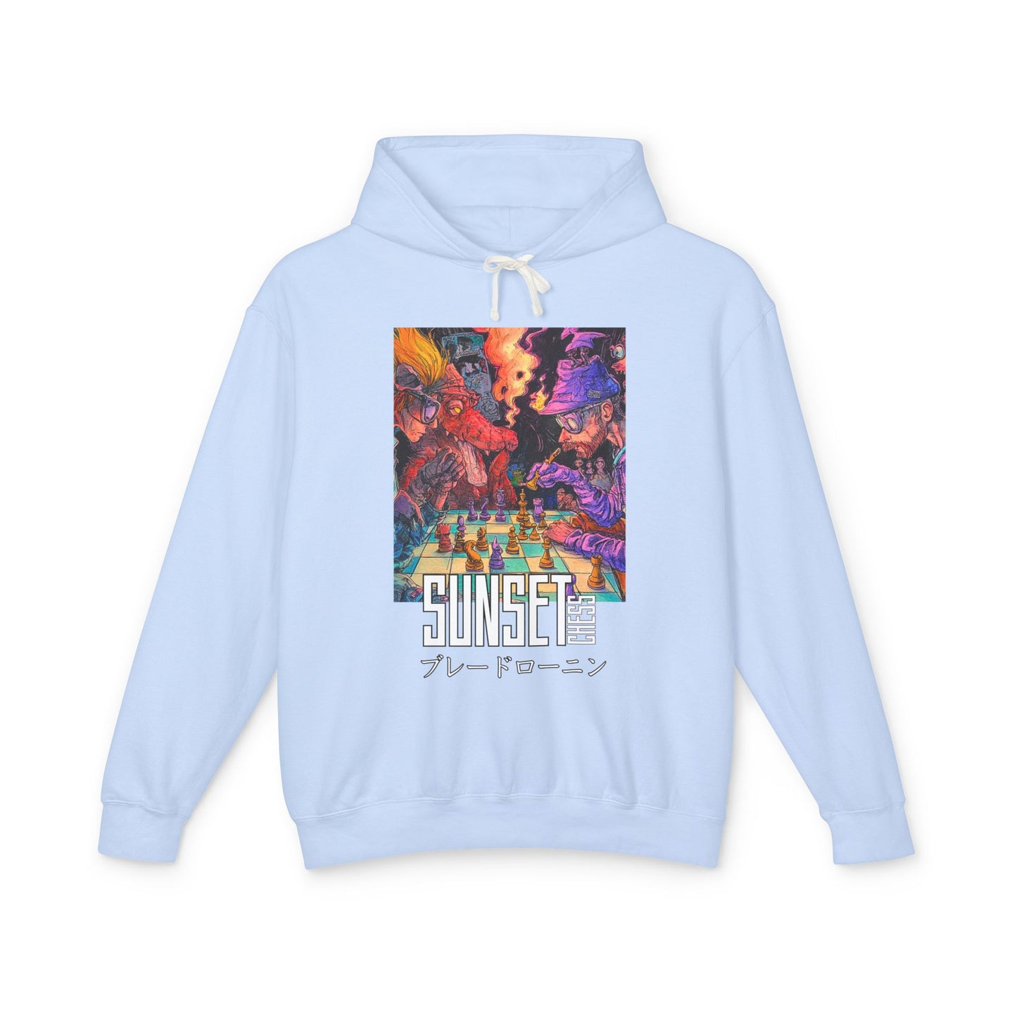 Fantasy Paradise - Blue Chess Hoodie