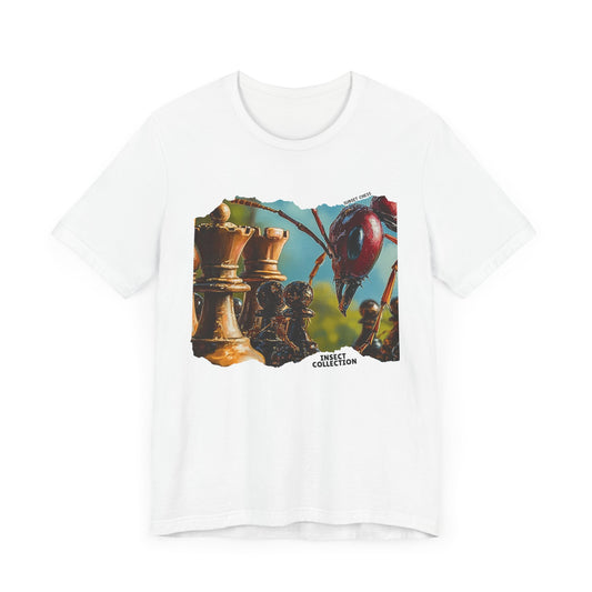 Ant Attack - White Chess T Shirt