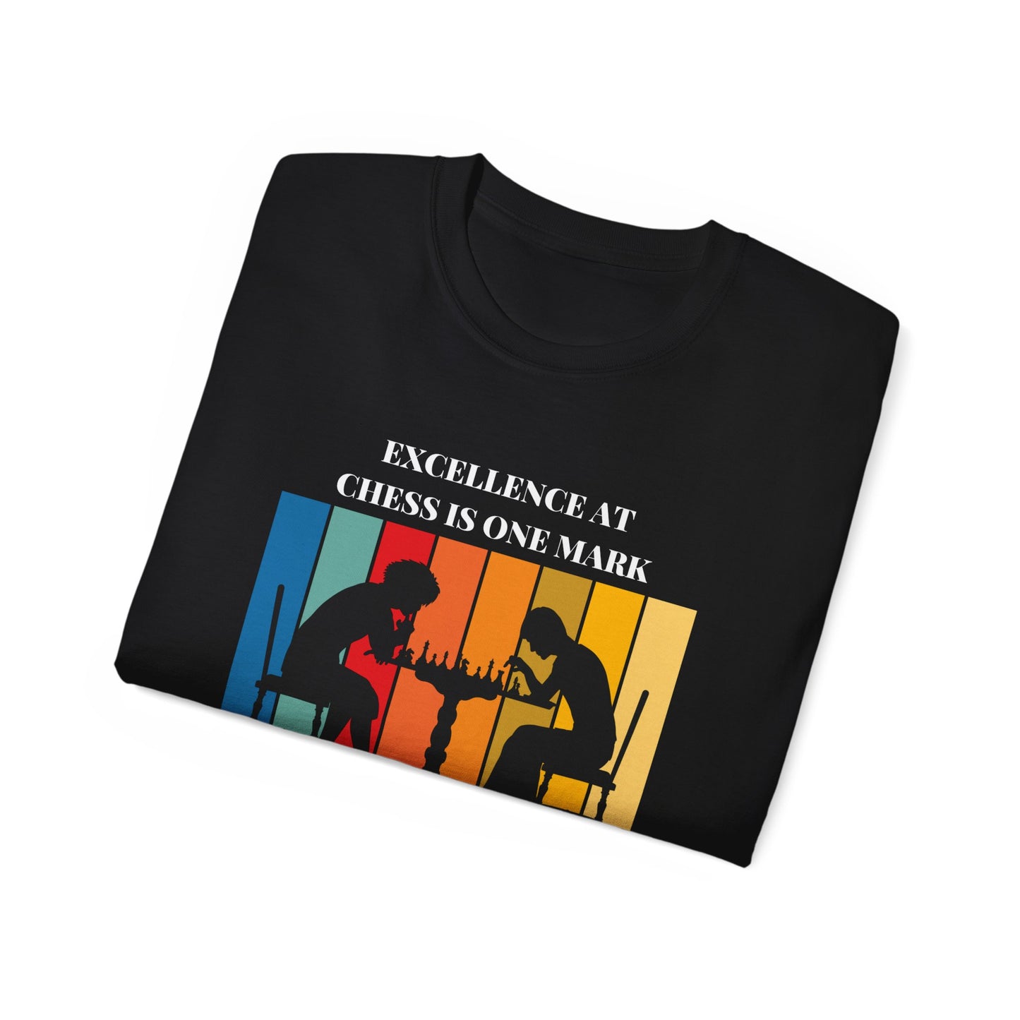 A Scheming Mind - Black Chess T Shirt
