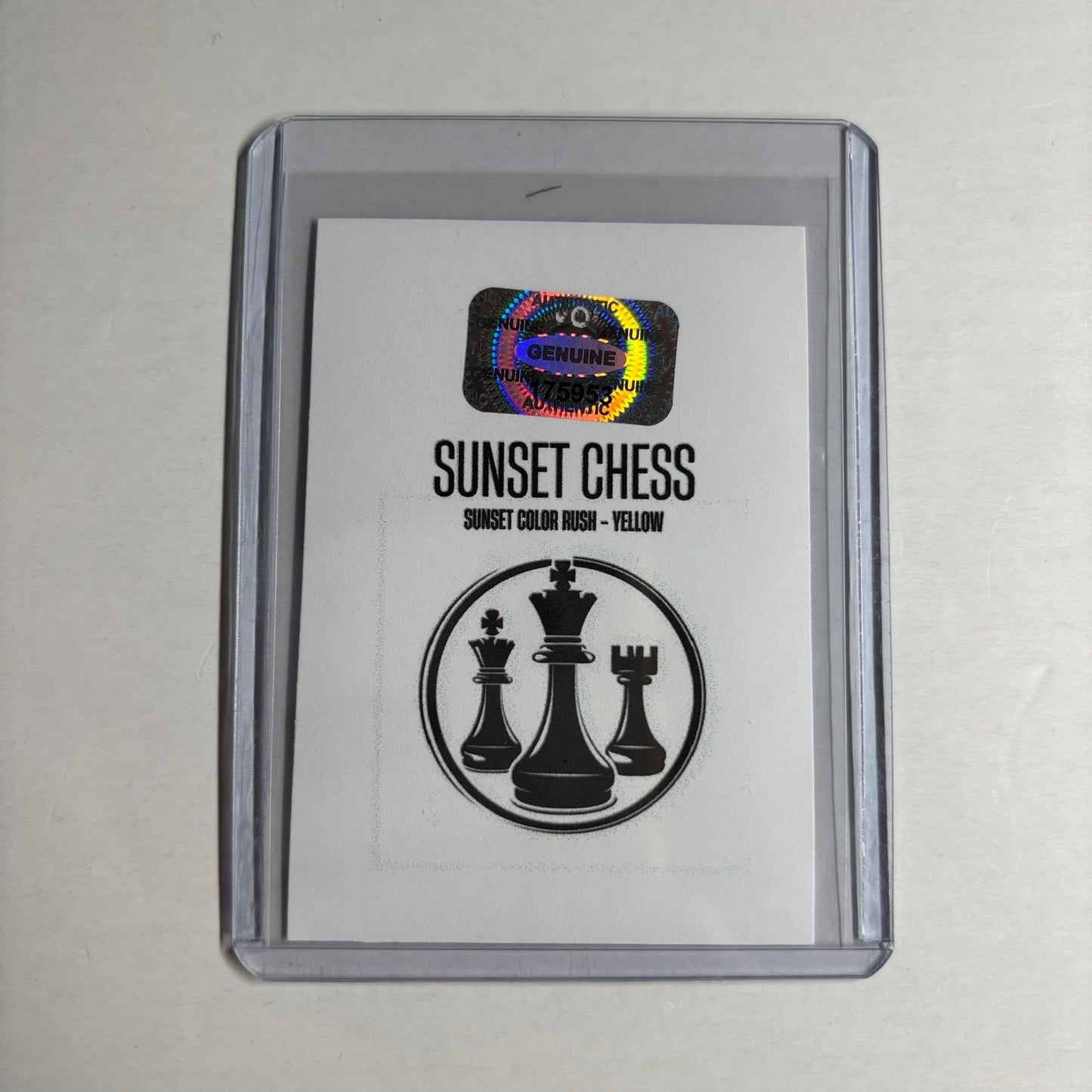 Yellow Collection - Trading Card