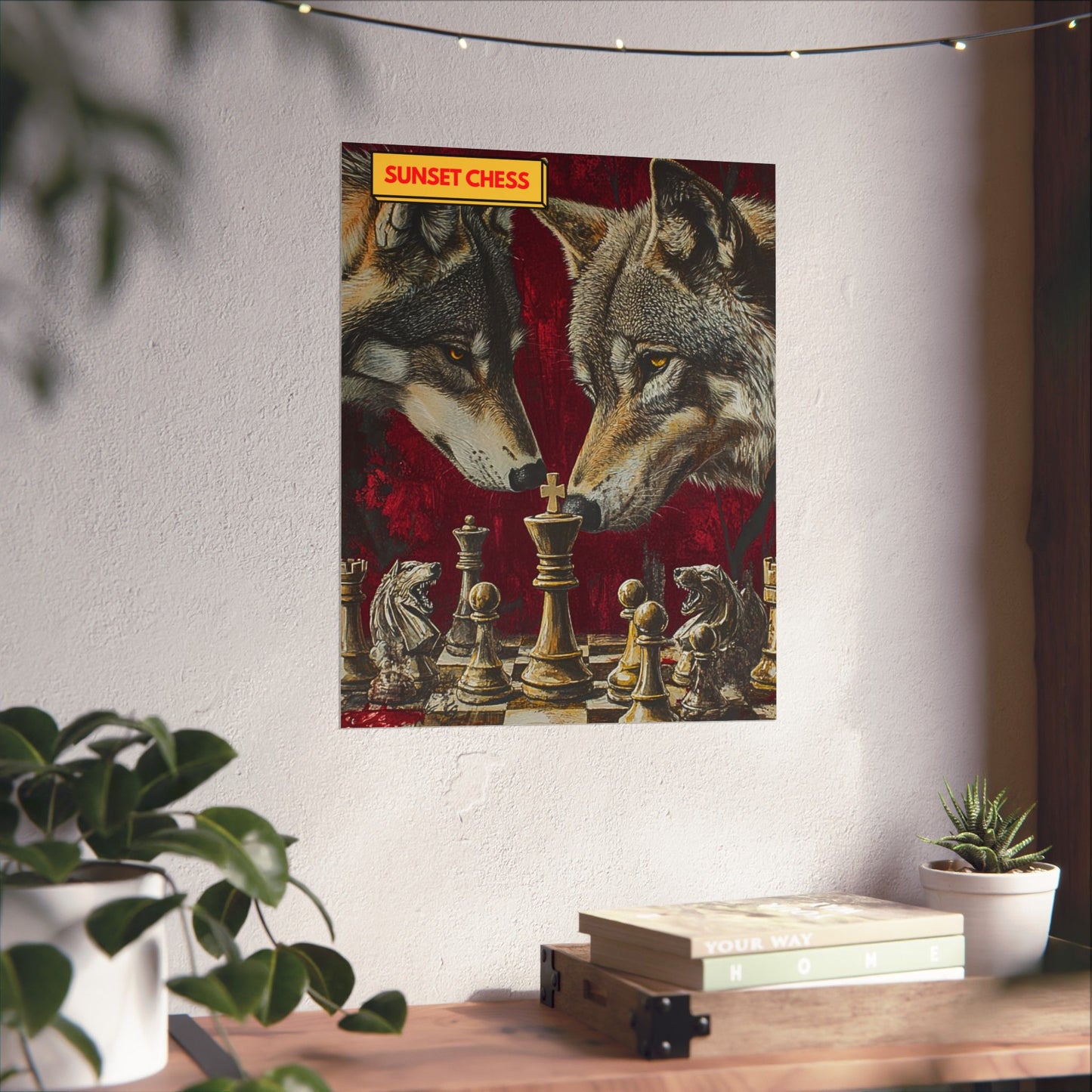 Game Of Wolves - Matte Vertical Poster 16"x20"