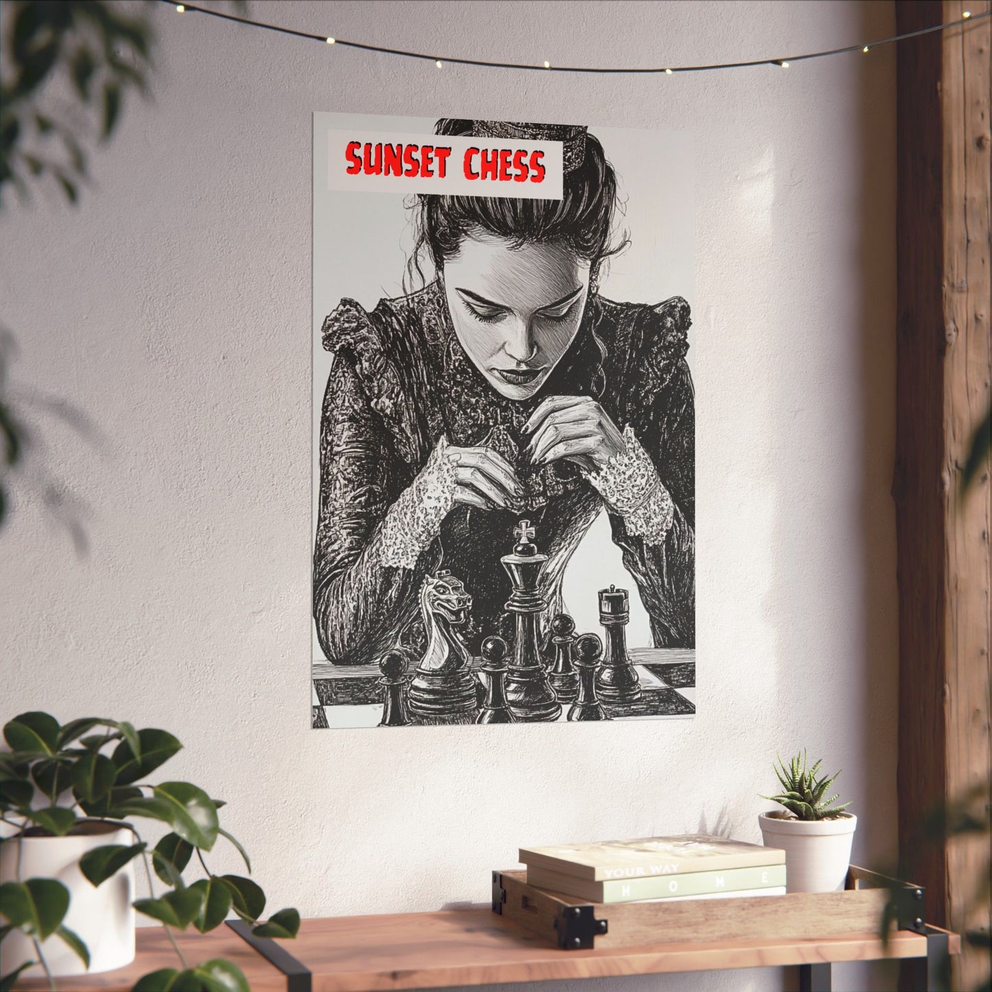 The Queen of Chess - Matte Vertical Poster 20"x30"