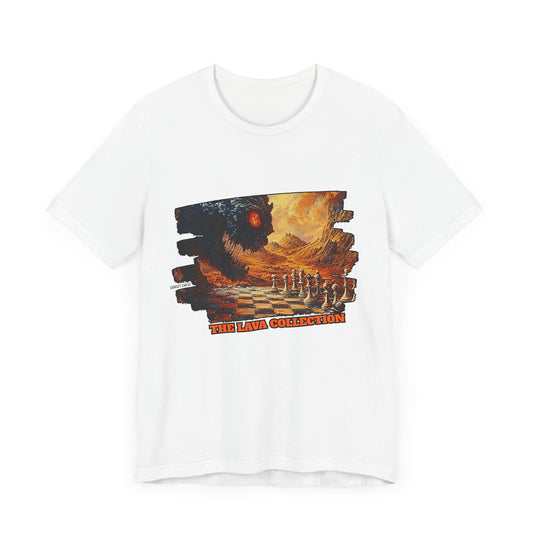 The Beast Below - White Chess T Shirt