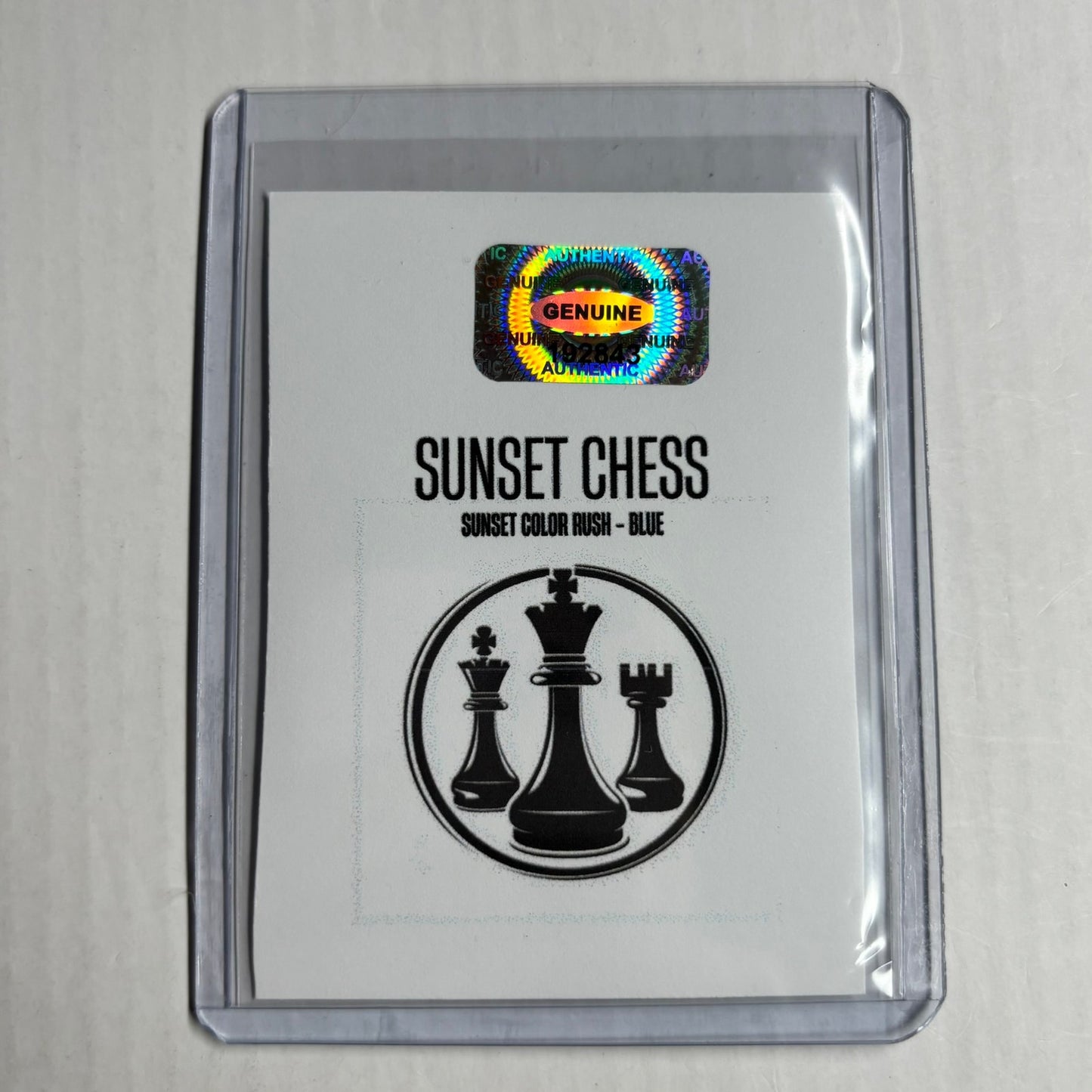 Blue Collection - Trading Card
