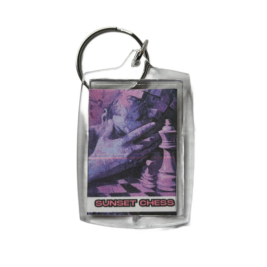 Purple Disgrace - Chess  Photo Keychain