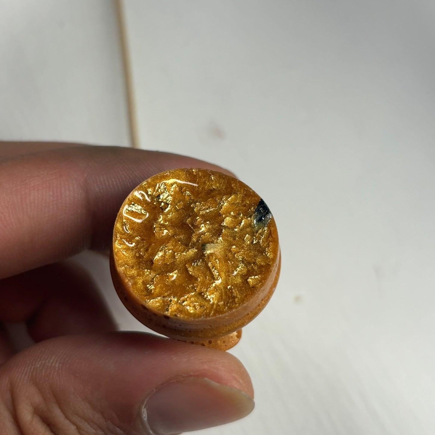 Golden Knight - Handmade Resin Chess Necklace