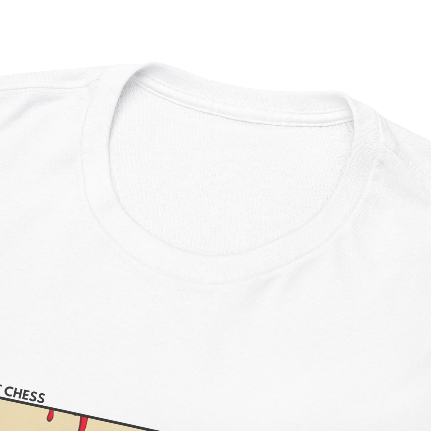 Destroyed King - White Chess T Shirt