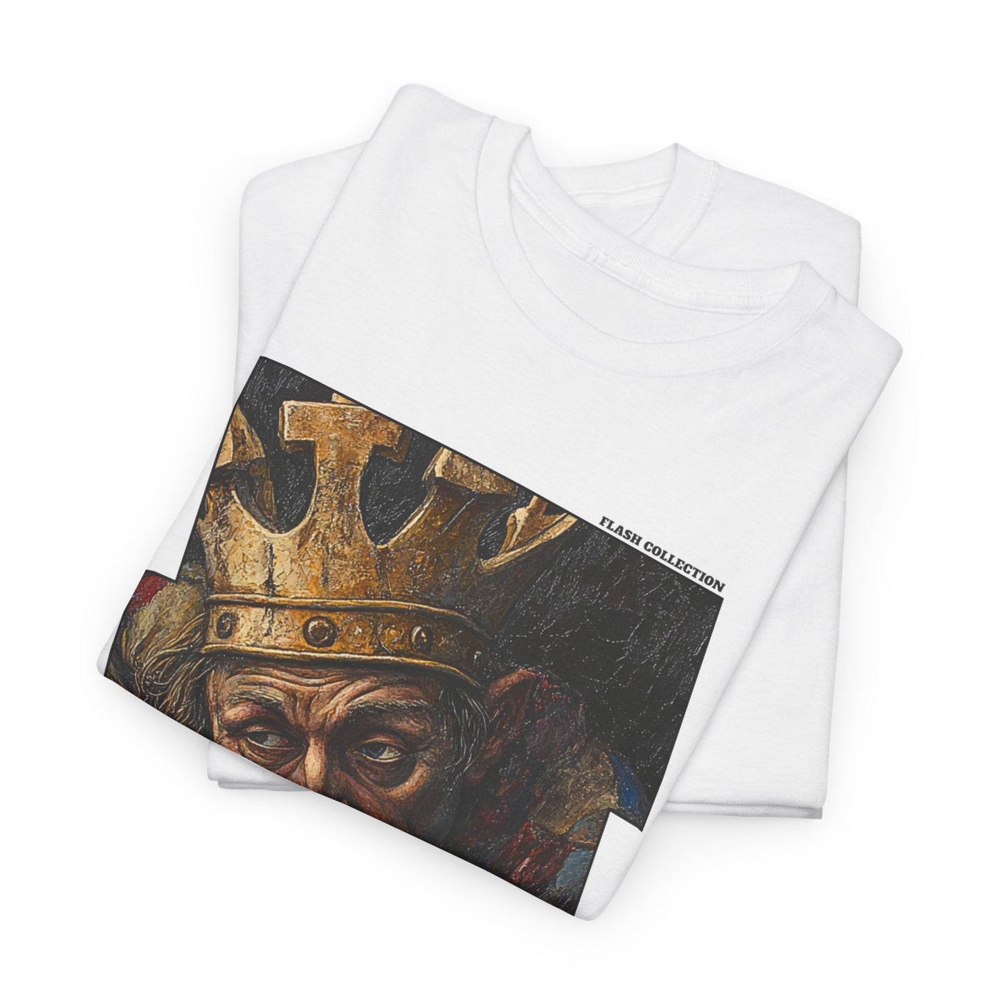 The Depressed King - White Chess T Shirt