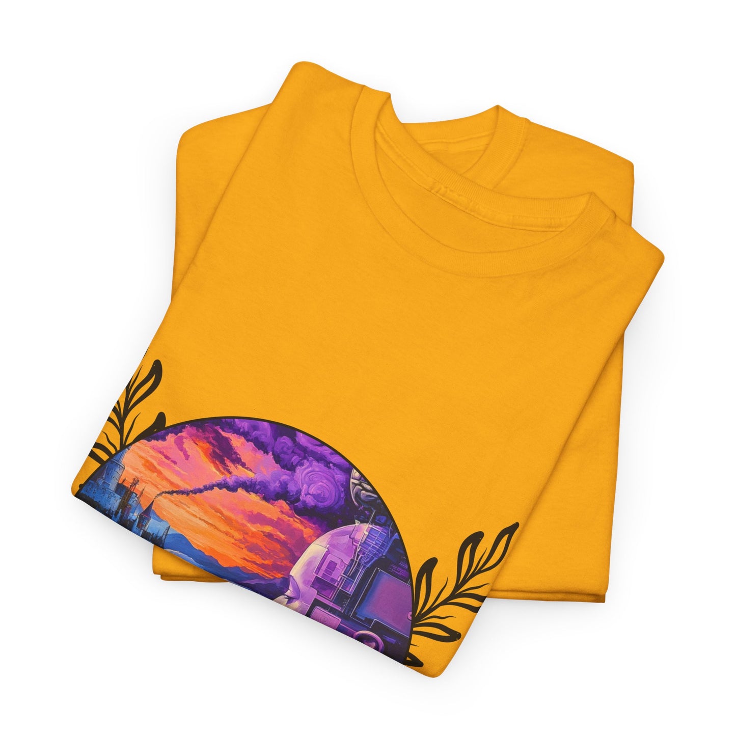 Purple Royalty - Yellow T Shirt