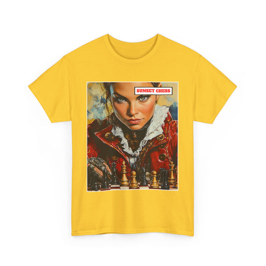 A Chess Beauty - Yellow Chess T Shirt