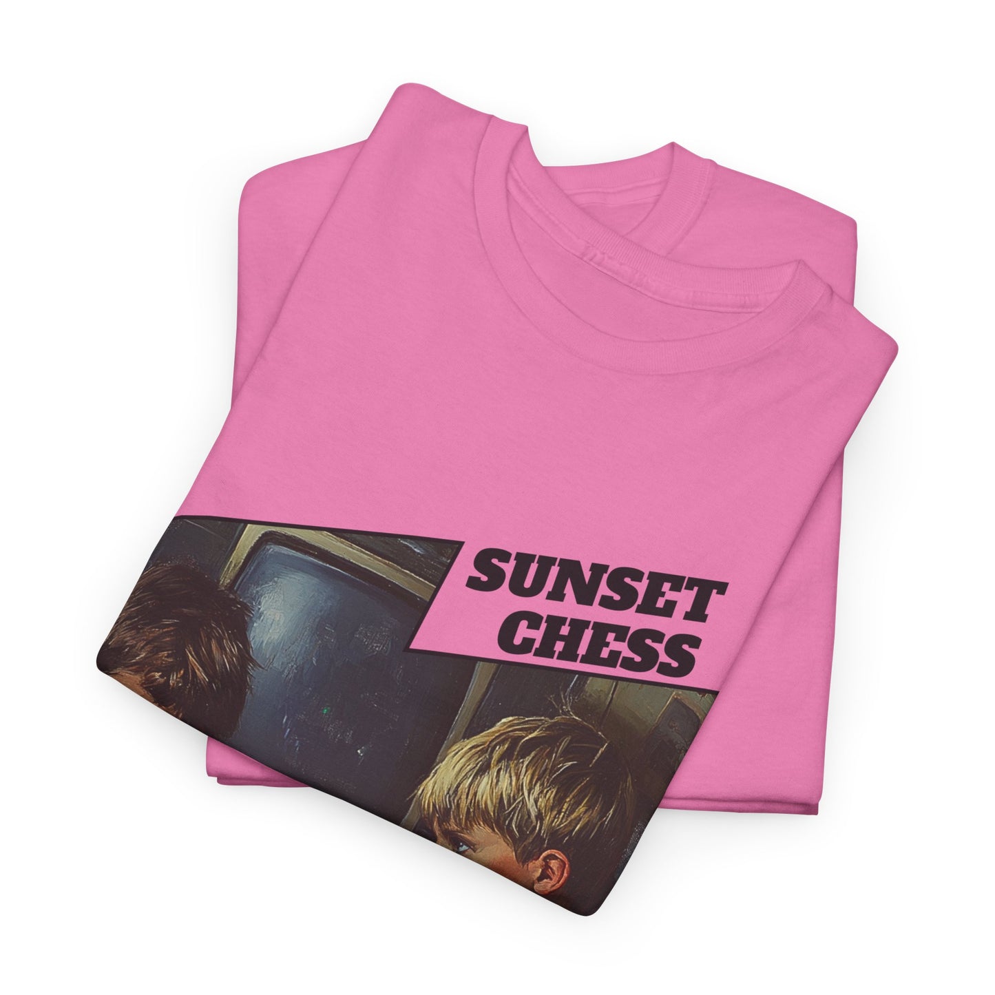 Indoor Activities - Pink Chess T Shirt