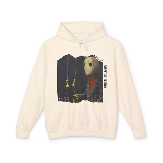 Two Pawns &  Puppet - Ivory Chess Hoodie