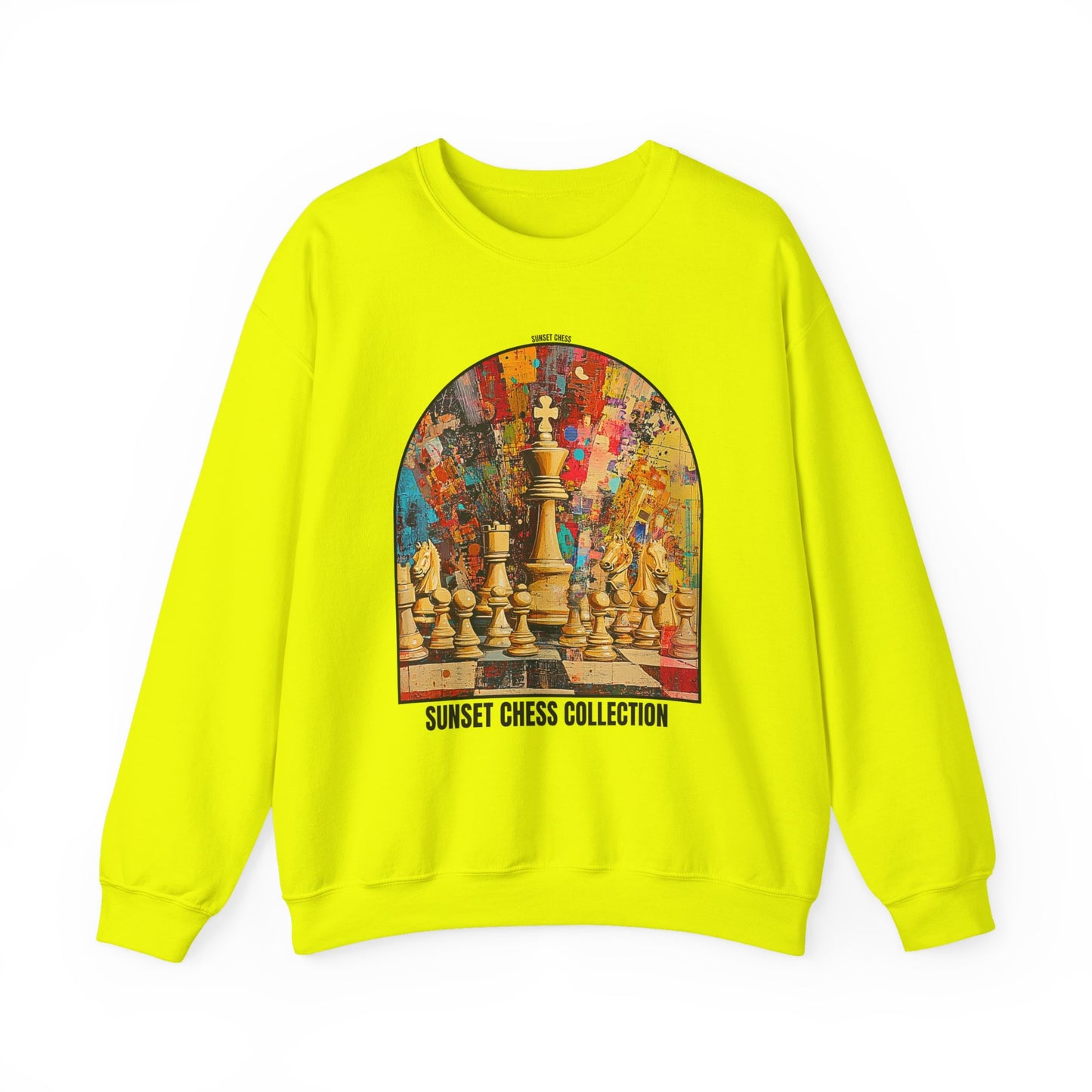 A Chess Art Piece - Non Green Chess Crewneck Sweater