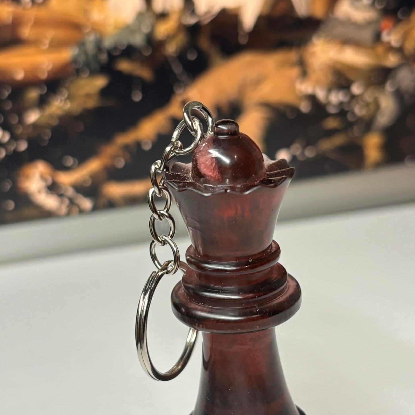 Widows Queen - Handmade Resin Keychain - Large Edition