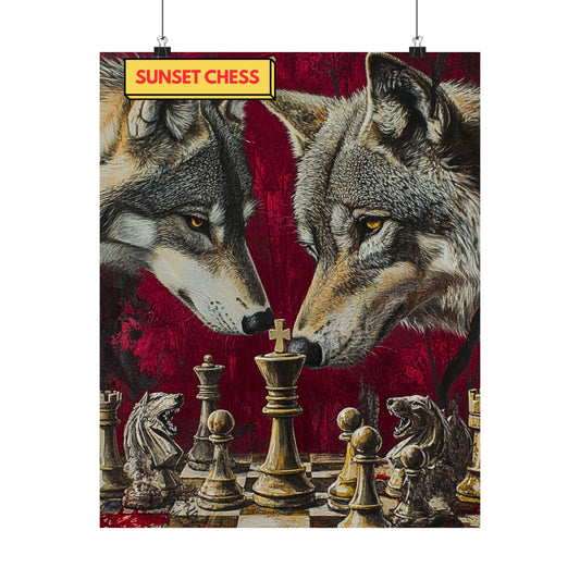 Game Of Wolves - Matte Vertical Poster 16"x20"