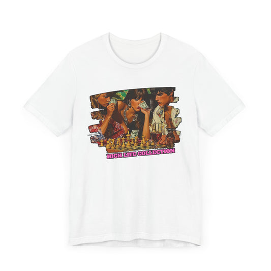 High Class Chess Teens - White Chess T Shirt