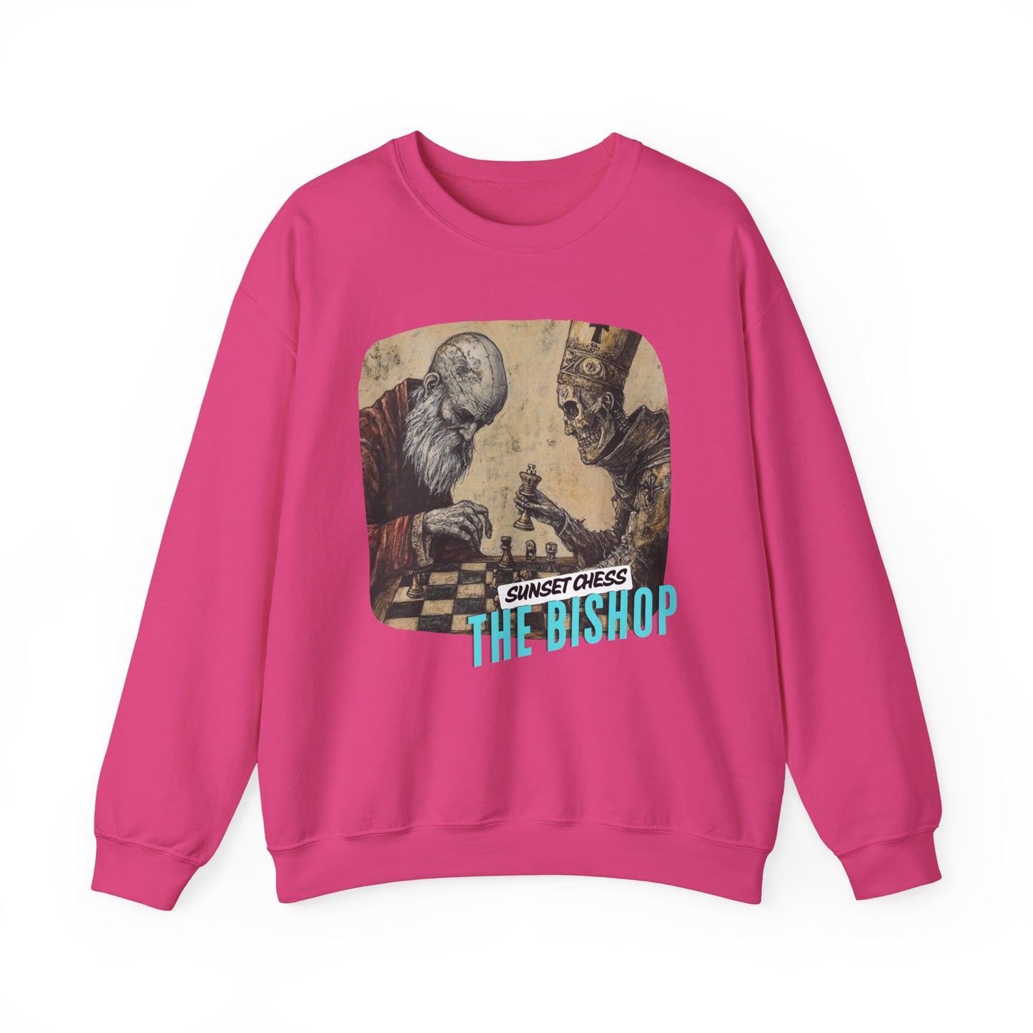 The Leaders Clash - Hot pink Chess Crewneck Sweater