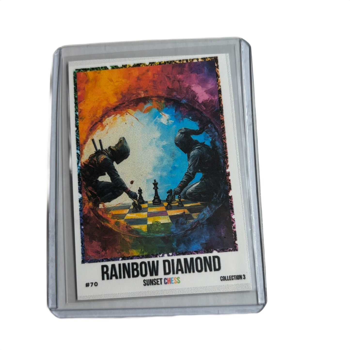 Rainbow Diamond Collection 3 Card #70 - Scrapbook Trading Card