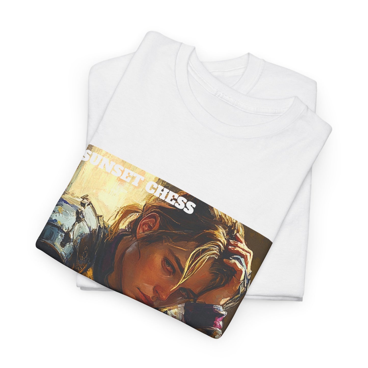 A Hard Day - White Chess T Shirt