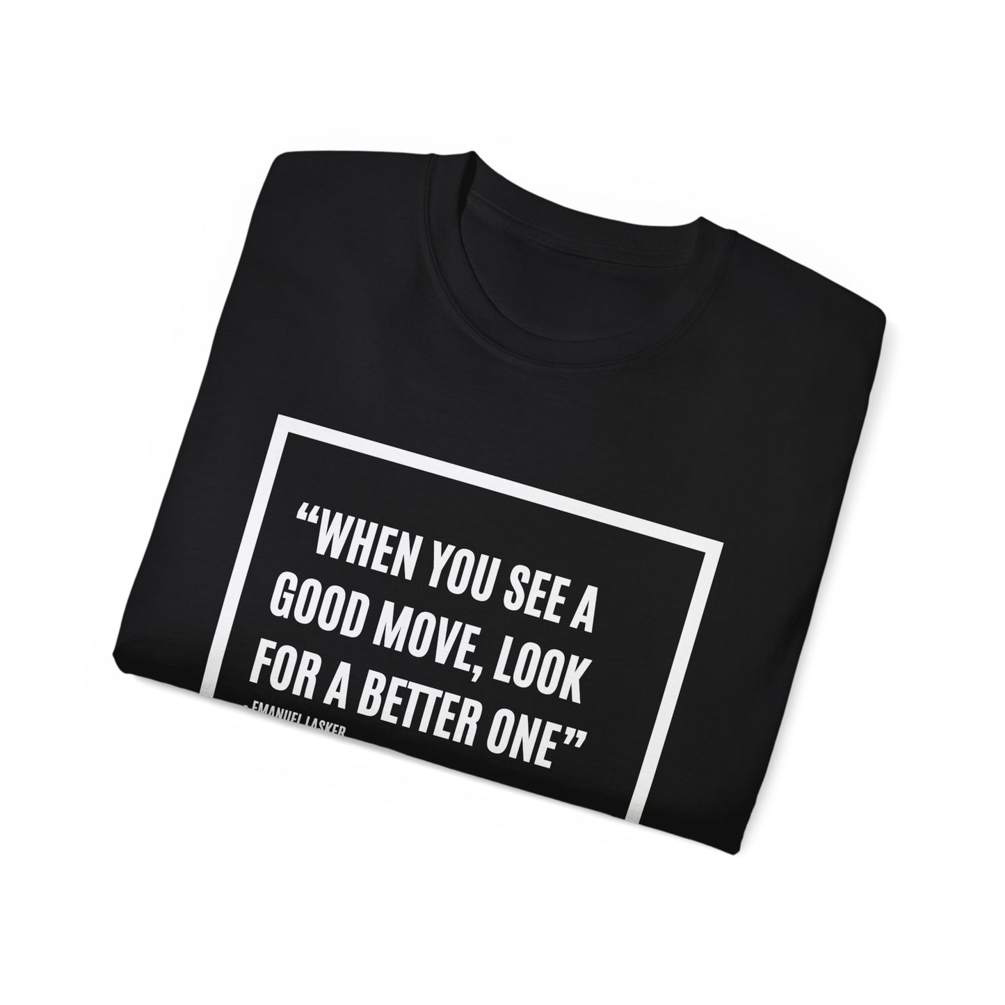 Strive To be Better - Black Chess T Shirt