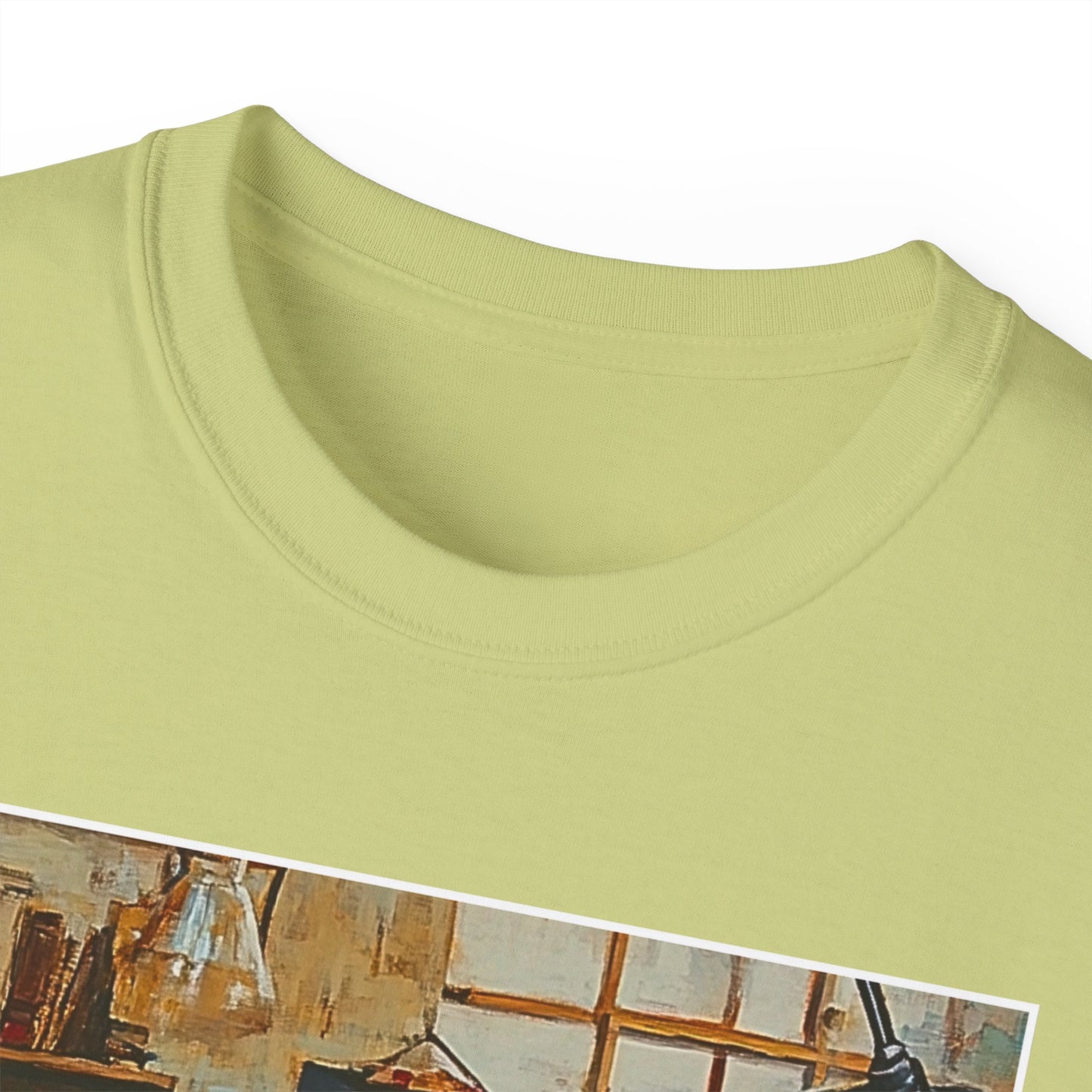 Robot and his Master - Pistachio Green Chess T Shirt