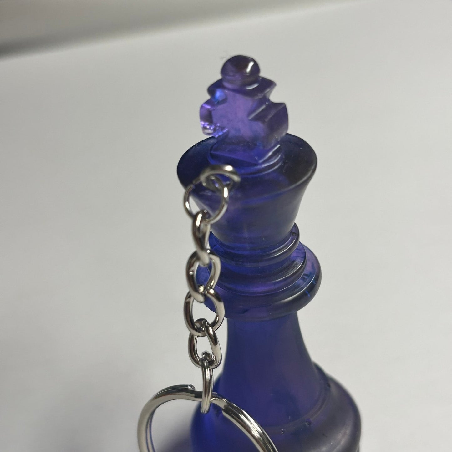 Purple King - Handmade Resin Keychain