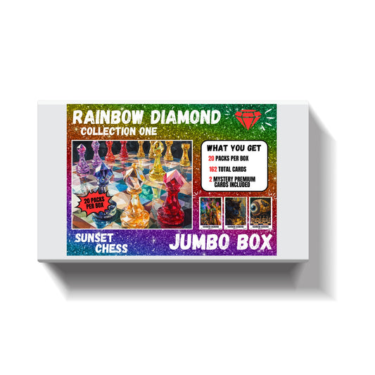 Rainbow Diamond Box 1 - Jumbo Box Pack - Chess Trading Cards