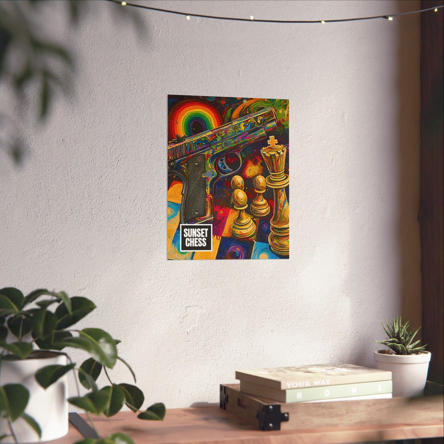 Rainbow Gun - Matte Vertical Poster 11"x14"