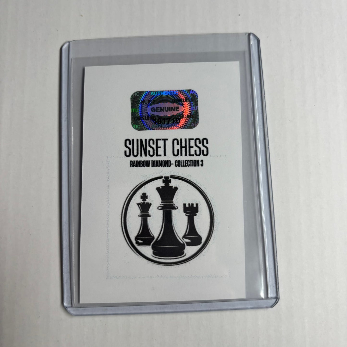 Rainbow Diamond Collection 3 Card #96 - Scrapbook Trading Card