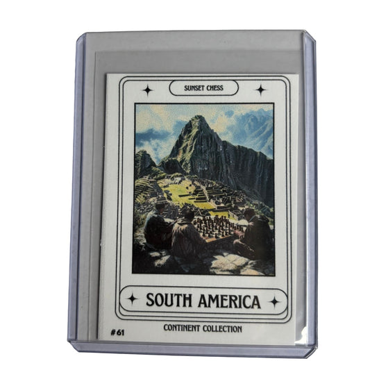 South America Collection - Trading Card