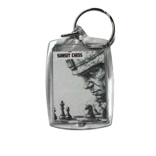 The Look - Chess  Photo Keychain
