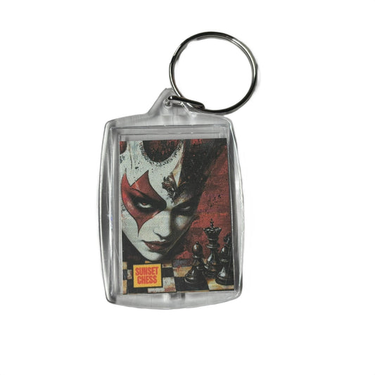 Strategic Queen - Photo Keychain