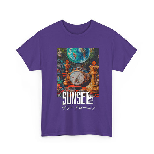 Luxury - Purple Chess T Shirt
